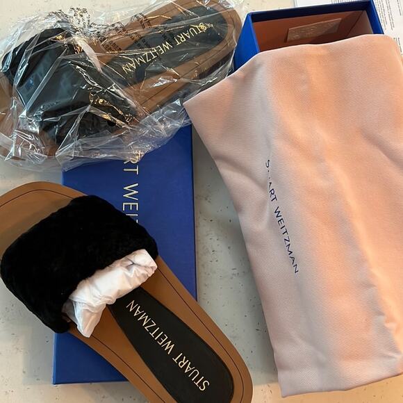 Stuart Weitzman sandals size 10 Includes dustcover, box brand new with tags - Picture 4 of 11